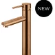 ROUND TALL BASIN MIXER MB04-R2-PVDBZ LUSTRE BRONZE