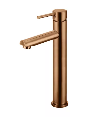 ROUND TALL BASIN MIXER MB04-R2-PVDBZ LUSTRE BRONZE