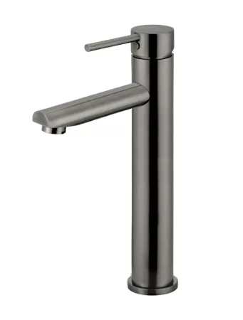 ROUND TALL BASIN MIXER MB04-R2-PVDGM SHADOW GUNMETAL