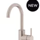 ROUND GOOSENECK BASIN MIXER WITH COLD START MB17-CH CHAMPAGNE