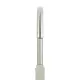 ROUND GOOSENECK KITCHEN MIXER WITH PADDLE HANDLE MK03PD-PVDBN BRUSHED NICKEL