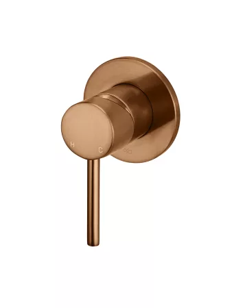 ROUND WALL MIXER TRIM KIT MW03-FIN-PVDBZ LUSTRE BRONZE