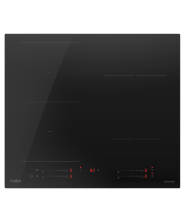 60CM 500 SERIES INDUCTION COOKTOP 4 ZONE HCI604FTB4 BLACK GLASS