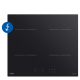 60CM 300 SERIES INDUCTION COOKTOP LOW CURRENT HCI604TPB3 BLACK GLASS