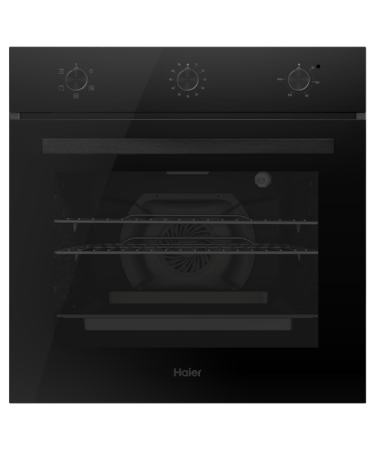 60CM 300 SERIES BUILT IN OVEN HWO60S4LMB3 BLACK
