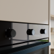 60CM 300 SERIES BUILT IN OVEN HWO60S4LMB3 BLACK