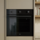 60CM 300 SERIES BUILT IN OVEN HWO60S4LMB3 BLACK