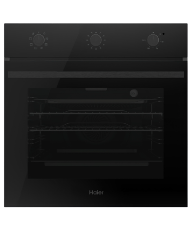 60CM 300 SERIES BUILT IN OVEN HWO60S7MB6 BLACK