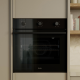 60CM 300 SERIES BUILT IN OVEN HWO60S7MB6 BLACK