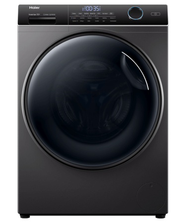9.5KG 500 SERIES FRONT LOADER WASHING MACHINE HWF95ANB1 DARK S/STEEL