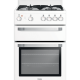 54CM 300 SERIES FREESTANDING COOKER 4 BURNER HOR54B5MGW1 WHITE