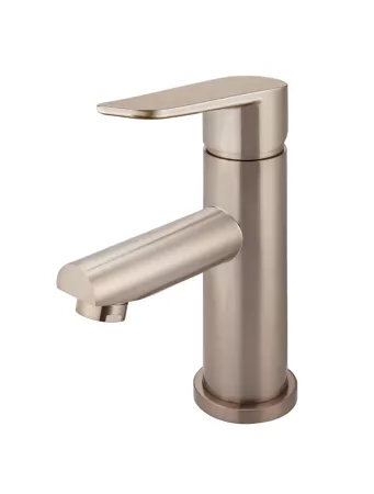 ROUND PADDLE BASIN MIXER MB02PD-CH CHAMPAGNE