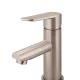 ROUND PADDLE BASIN MIXER MB02PD-CH CHAMPAGNE