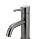 ROUND BASIN MIXER CURVED MB03-PVDGM SHADOW GUNMETAL