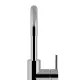 ROUND GOOSENECK BASIN MIXER WITH COLD START MB17-C POLISHED CHROME