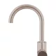 ROUND GOOSENECK BASIN MIXER WITH COLD START MB17-CH CHAMPAGNE