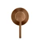 ROUND WALL MIXER TRIM KIT MW03-FIN-PVDBZ LUSTRE BRONZE