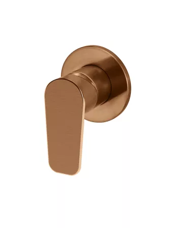ROUND WALL MIXER PADDLE HANDLE TRIM KIT MW03PD-FIN-PVDBZ LUSTRE BRONZE