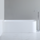 1700MM CURVED CORNER BATH – RH KBT-6R-1700 GLOSS WHITE