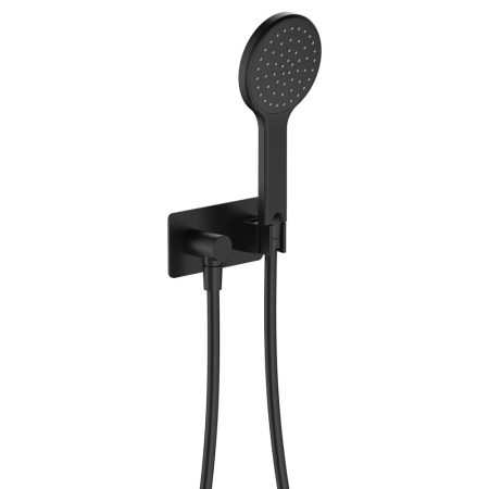 CALI HAND SHOWER, SOFT SQUARE PLATE 433115B MATTE BLACK