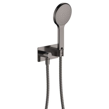 CALI HAND SHOWER, SOFT SQUARE PLATE 433115GM GUNMETAL