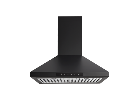 60CM PYRAMID CANOPY RANGEHOOD CPT6MB MATTE BLACK
