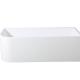 1500MM CURVED CORNER BATH – LH KBT-6L-1500 GLOSS WHITE