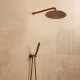 ROUND SHOWER ROSE 300MM MH06N-PVDBZ LUSTRE BRONZE