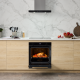 60CM 6 FUNCTION OVEN AIR FRY TO6006ATX DARK S/STEEL