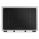 90CM FREESTANDING INDUCTION COOKER WITH AIR FRY TFS9010AINDMB MATTE BLACK