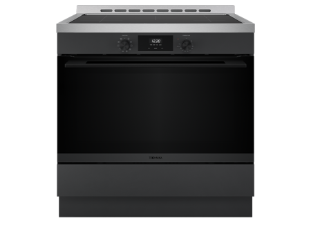 90CM FREESTANDING INDUCTION COOKER WITH AIR FRY TFS9010AINDMB MATTE BLACK