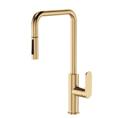 EMPIRE SLIM PULL OUT SINK MIXER 234108UB-LF URBAN BRASS