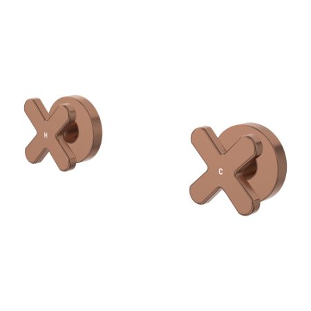 KAYA WALL TOP ASSEMBLIES, CROSS 343104CO-LF BRUSHED COPPER