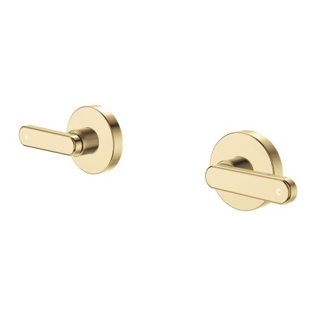 KAYA WALL TOP ASSEMBLIES, LEVER 344104UB-LF URBAN BRASS