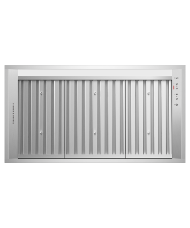 90CM SERIES 9 INTEGRATED INSERT WALL RANGEHOOD HPB9048 S/STEEL