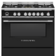 90CM SERIES 9 5 BURNER DUAL FUEL PYROLYTIC COOKER OR90SCG6B1 BLACK