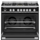 90CM SERIES 9 5 BURNER DUAL FUEL PYROLYTIC COOKER OR90SCG6B1 BLACK
