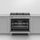 90CM SERIES 9 5 BURNER DUAL FUEL PYROLYTIC COOKER OR90SCG6X1 S/STEEL