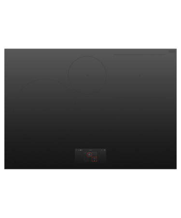 76CM SERIES 9 4 ZONE INDUCTION COOKTOP CI764DTTG1 BLACK