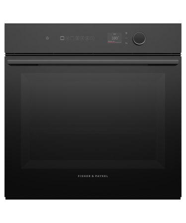 60CM SERIES 7 MINIMAL PYROLYTIC OVEN OB60SM11PLB1 BLACK GLASS