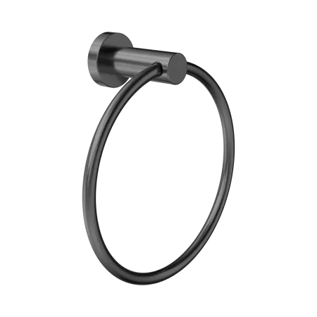 DOLCE II HAND TOWEL RING NR2080GM GUNMETAL