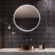 PLAZA 850 MIRROR WITH LED LIGHTING PZ06247 WHITE
